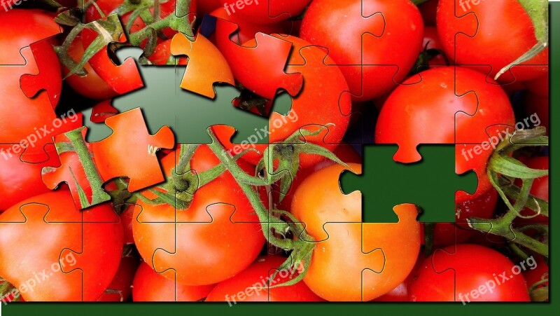 Puzzle Food Vegetable Fruit Market