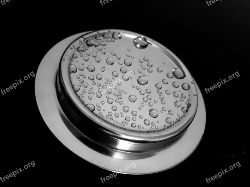 Metallic Steel Glossy Round Technology