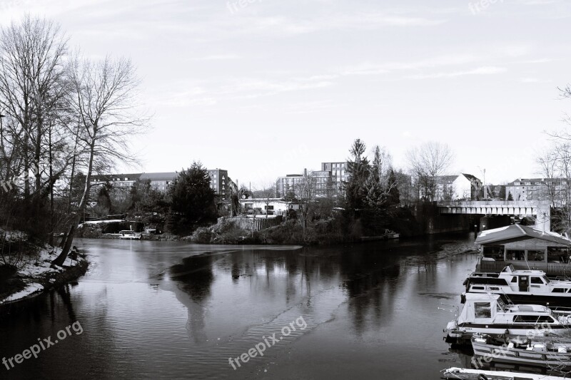 Hamburg Hanseatic City Of Hamburg Hamburgensien Black And White Photography Brown Bridge