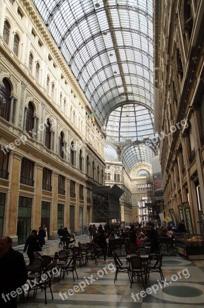 Naples Italy Italia Shopping Mall Campaign