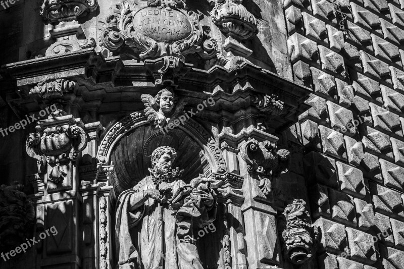 Baroque Barcelona Ramblas Church L'església De Betlem