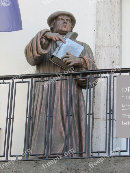 Human Adult Martin Luther Weimar Monument