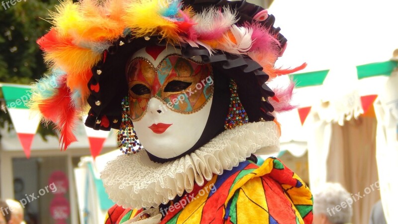 Mask Venetian Disguise Festival Hide