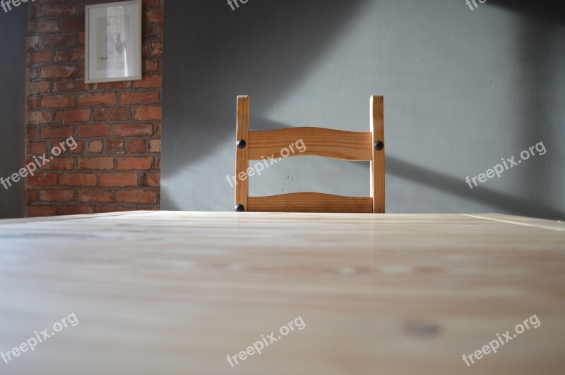 Wood Inside Furniture Room Table