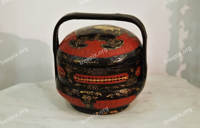 Container Traditional Handicraft Color Chinese