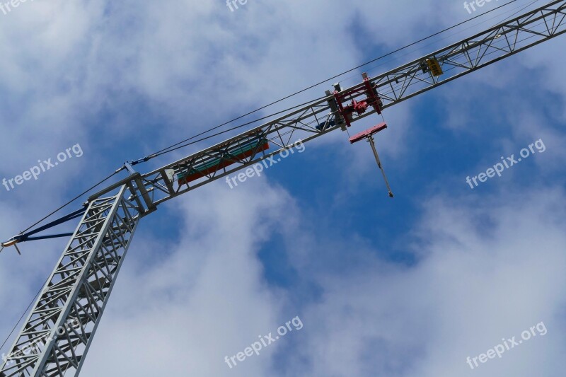 Industry Sky Crane Machine Expression