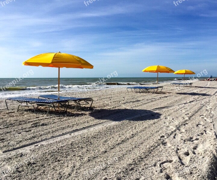 Madeira Beach Florida Beach Sand Sea