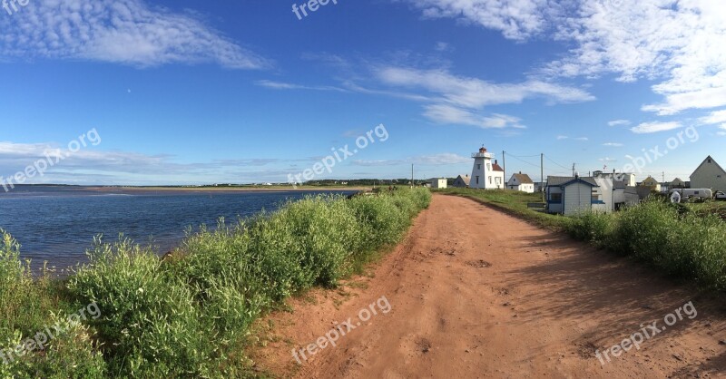 North Rustico Prince Edward Island Canada Lighthouse Nature