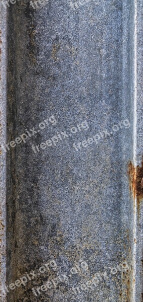 Metal Profile Weathered Rusty Background Metal