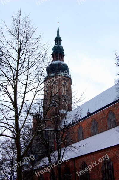 Architecture City Old Brick Tower