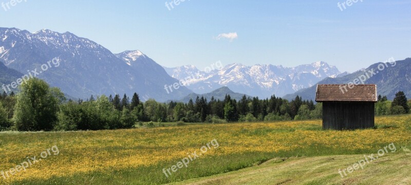 Nature Panorama Mountain Landscape Sky