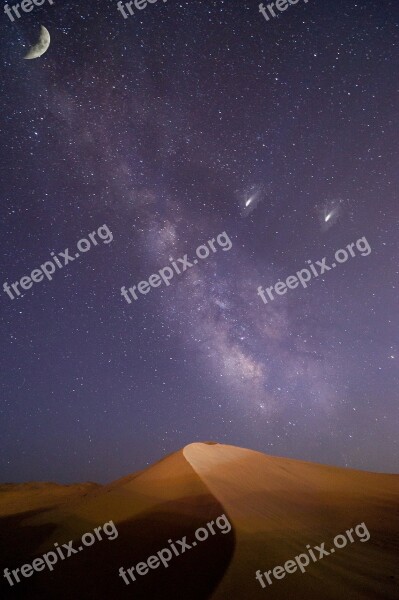 Astronomy Galaxy Moon Sky Space