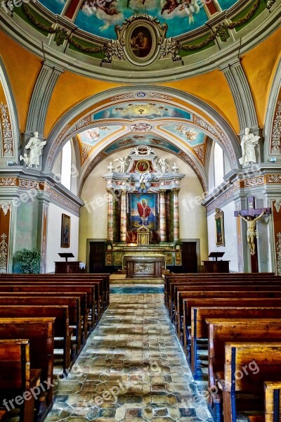 Church Religion Cathedral Inside Architecture