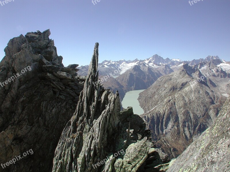 Mountain Alps Rock Nature Travel