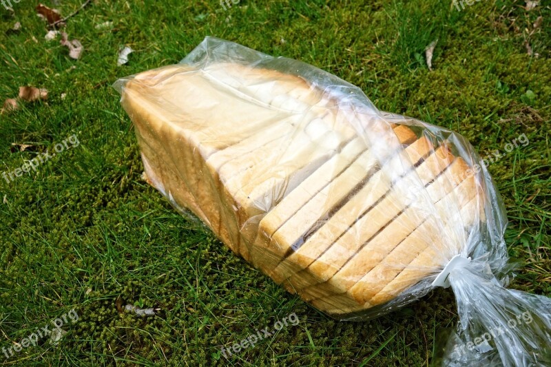 White Bread Bread Loaf Sliced Sliced White Bread