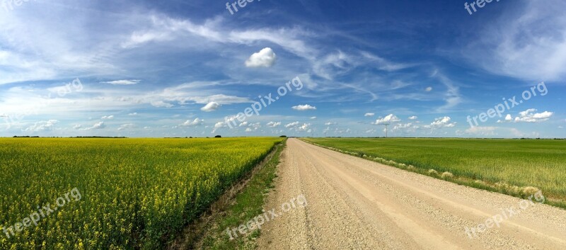 Watrous Saskatchewan Canada Rural Sky