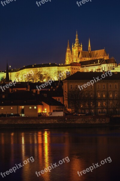 Prague Czech Republic Prague Castle City Praha