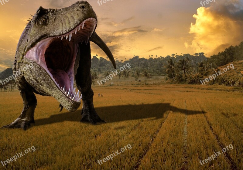 Dinosaur Nature Monster Paleontology Free Photos