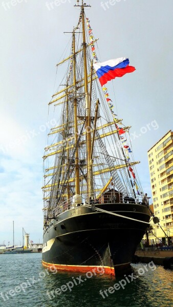 Ship France Sète Stop Russian