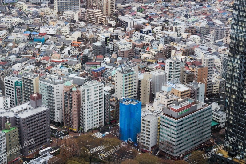 City Cityscape Skyscraper Skyline Aerial