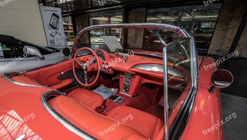 Auto Chevrolet Corvette Interior Cockpit