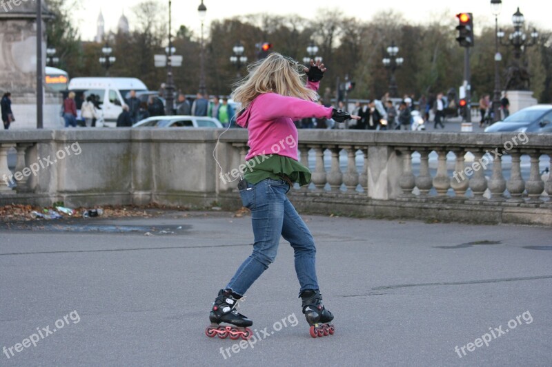 Skating Skater Skateboard Road Pleasure