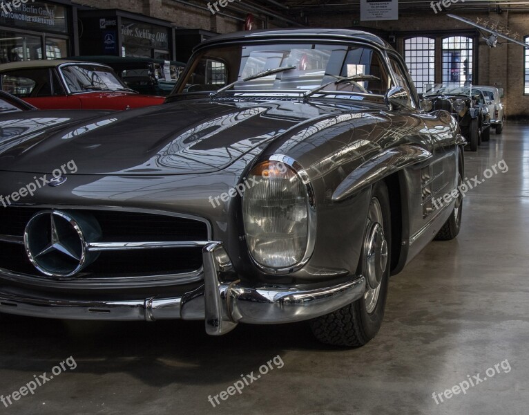 Auto Mercedes 300sl Oldtimer Roadster