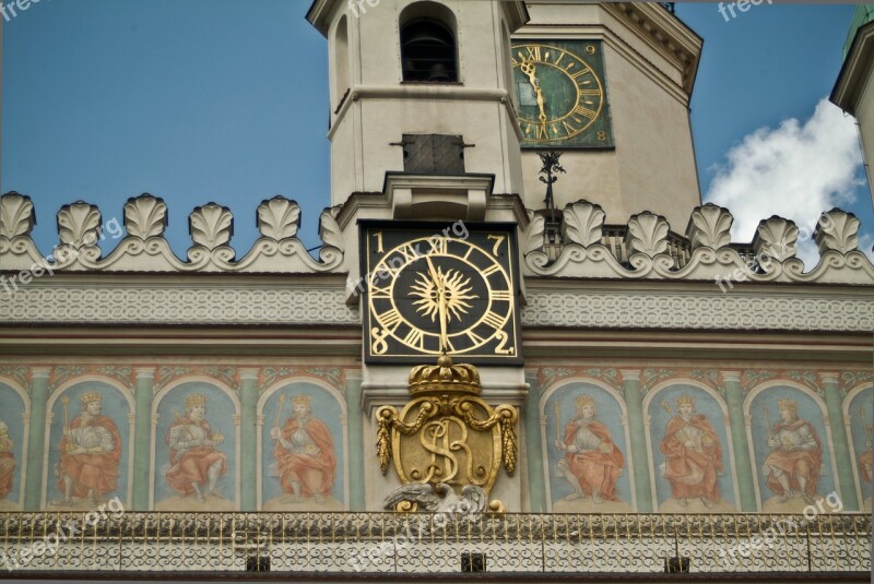 Poznan Old Market The Town Hall The Old Town Architecture