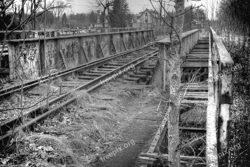 The Industry Transport Train Monochromatyczność Free Photos