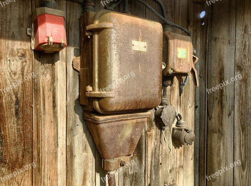 Old Wood Door Wooden Rusty