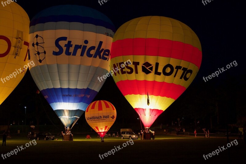 Balloon Travel Colorful Helium Sky