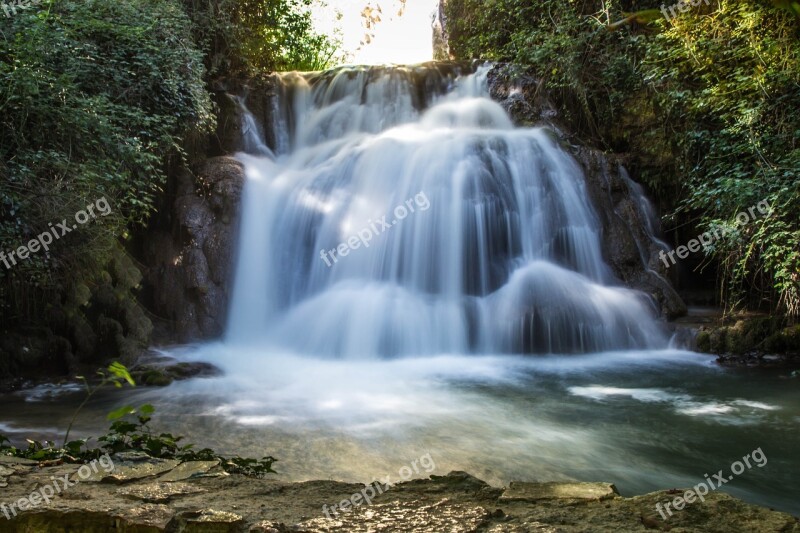 Body Of Water Waterfall Nature River Travel